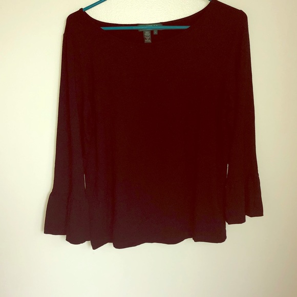 Lauren Ralph Lauren Tops - 💛Super cute black peplum top